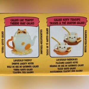 Calico Cat Tea Party Set Miniverse Make It Mini Lifestyle Series 2